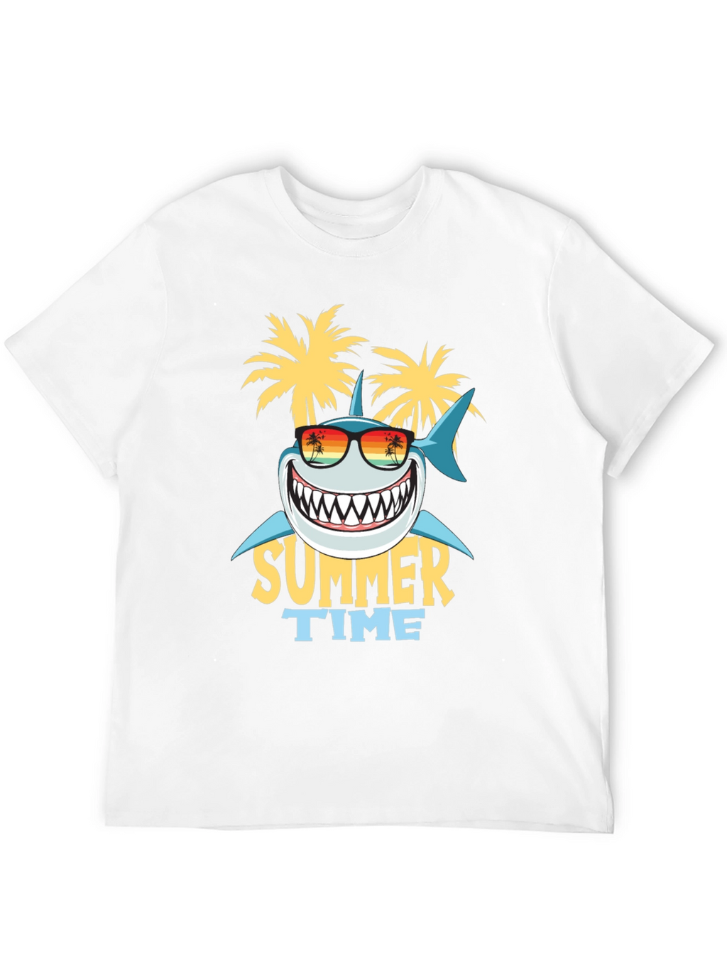 Summer Time Shark Graphic Tee