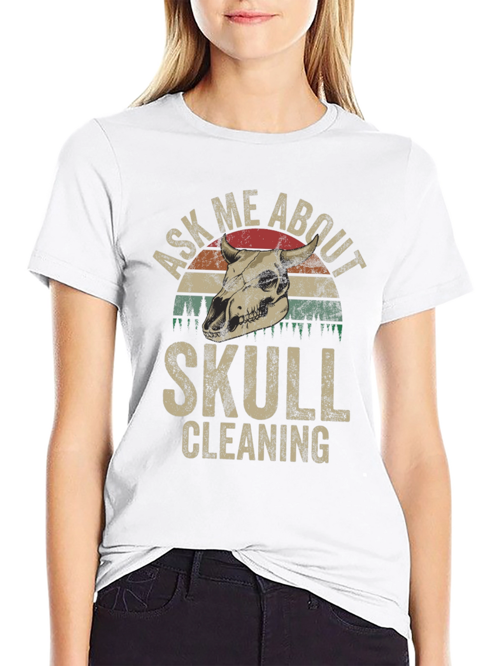 Skull Cleaning T-Shirt