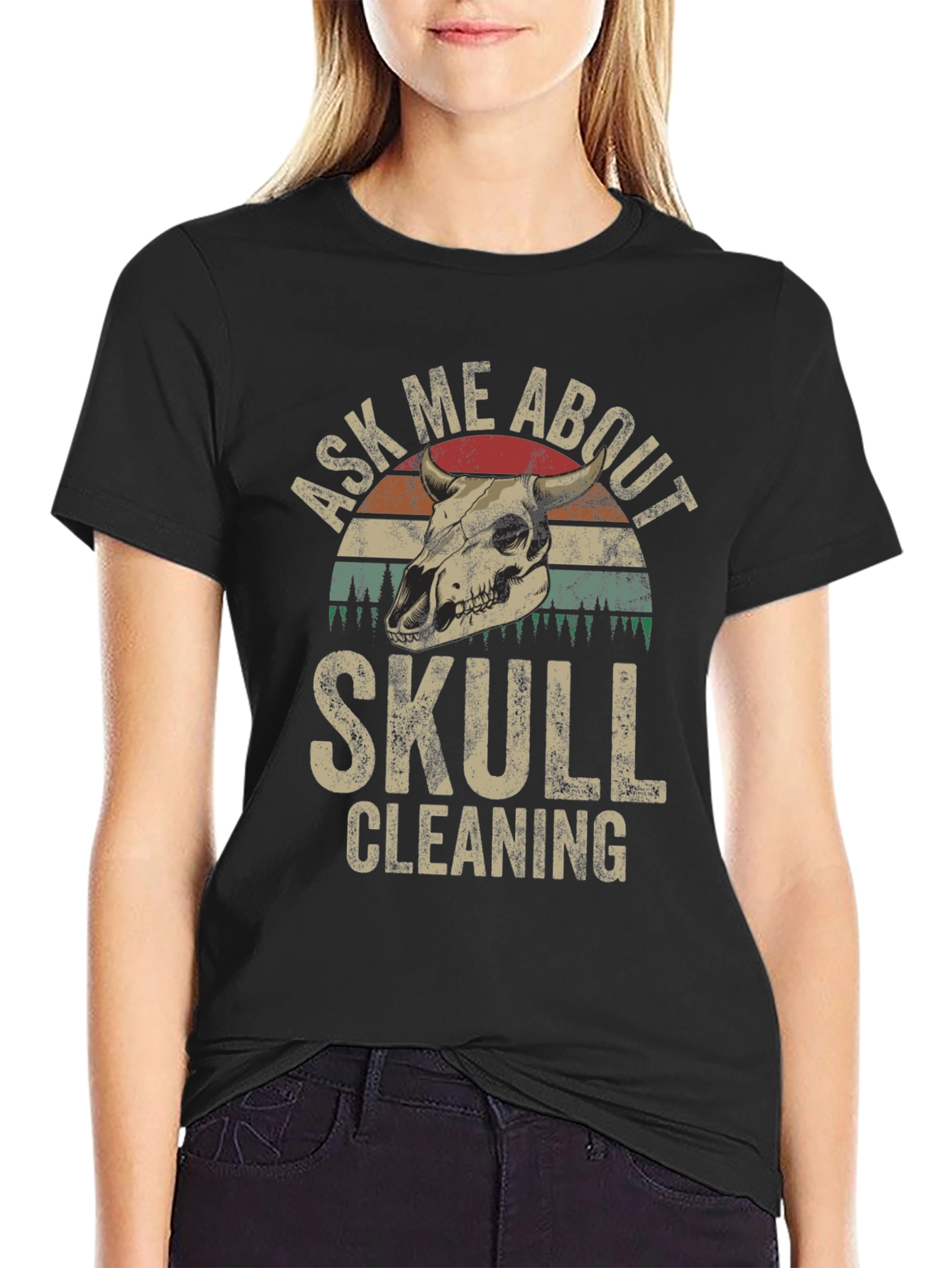 Skull Cleaning T-Shirt