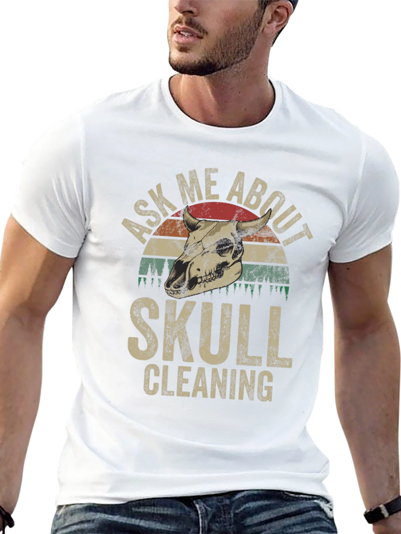 Skull Cleaning T-Shirt