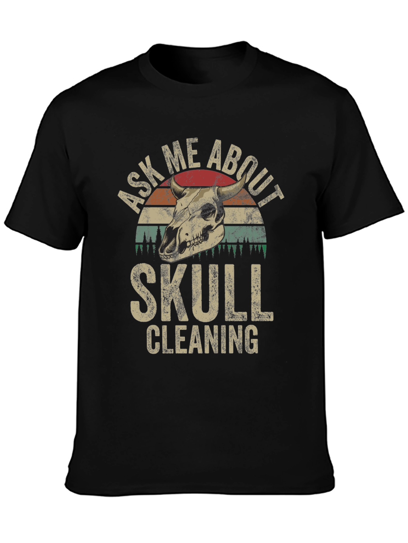 Skull Cleaning T-Shirt