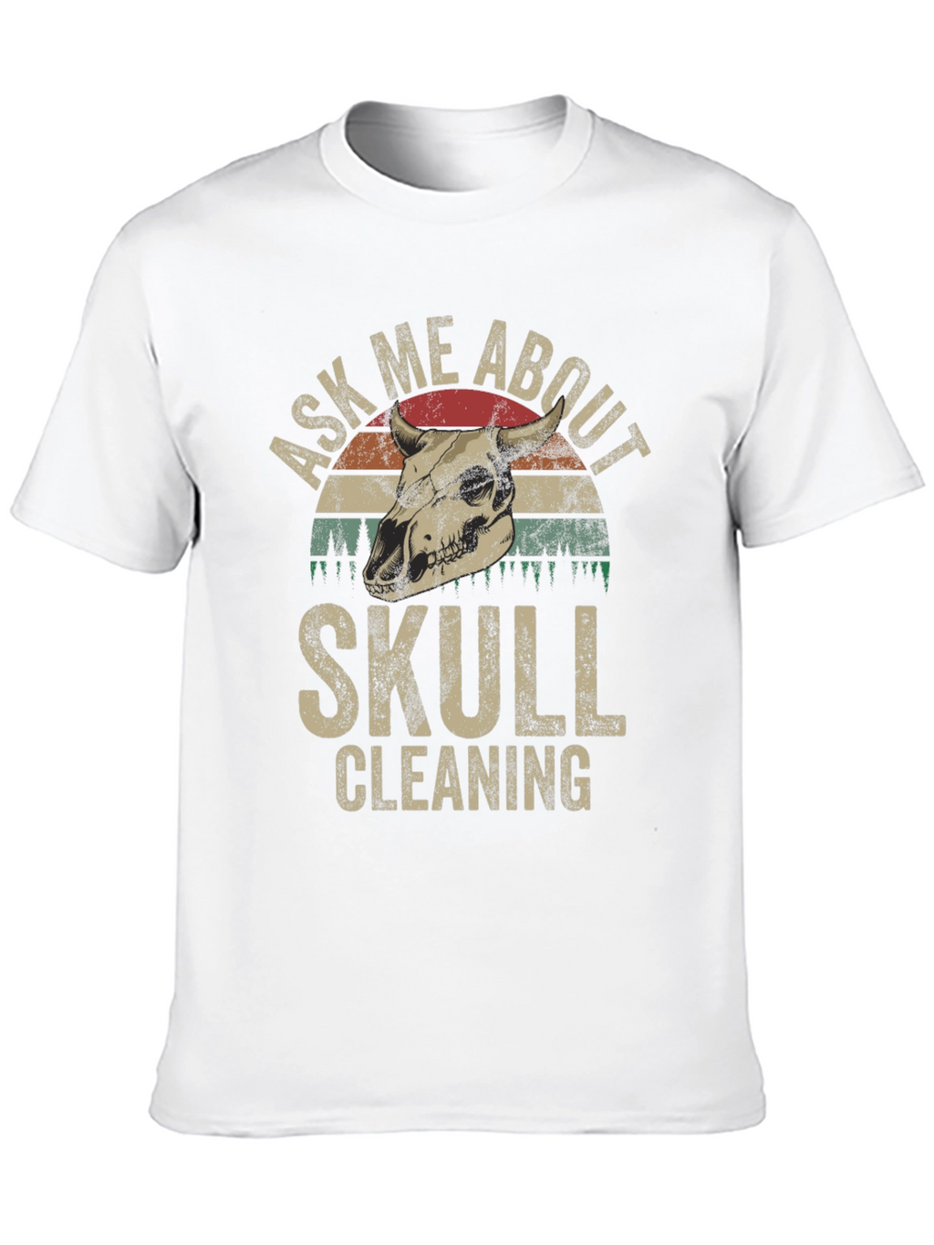 Skull Cleaning T-Shirt