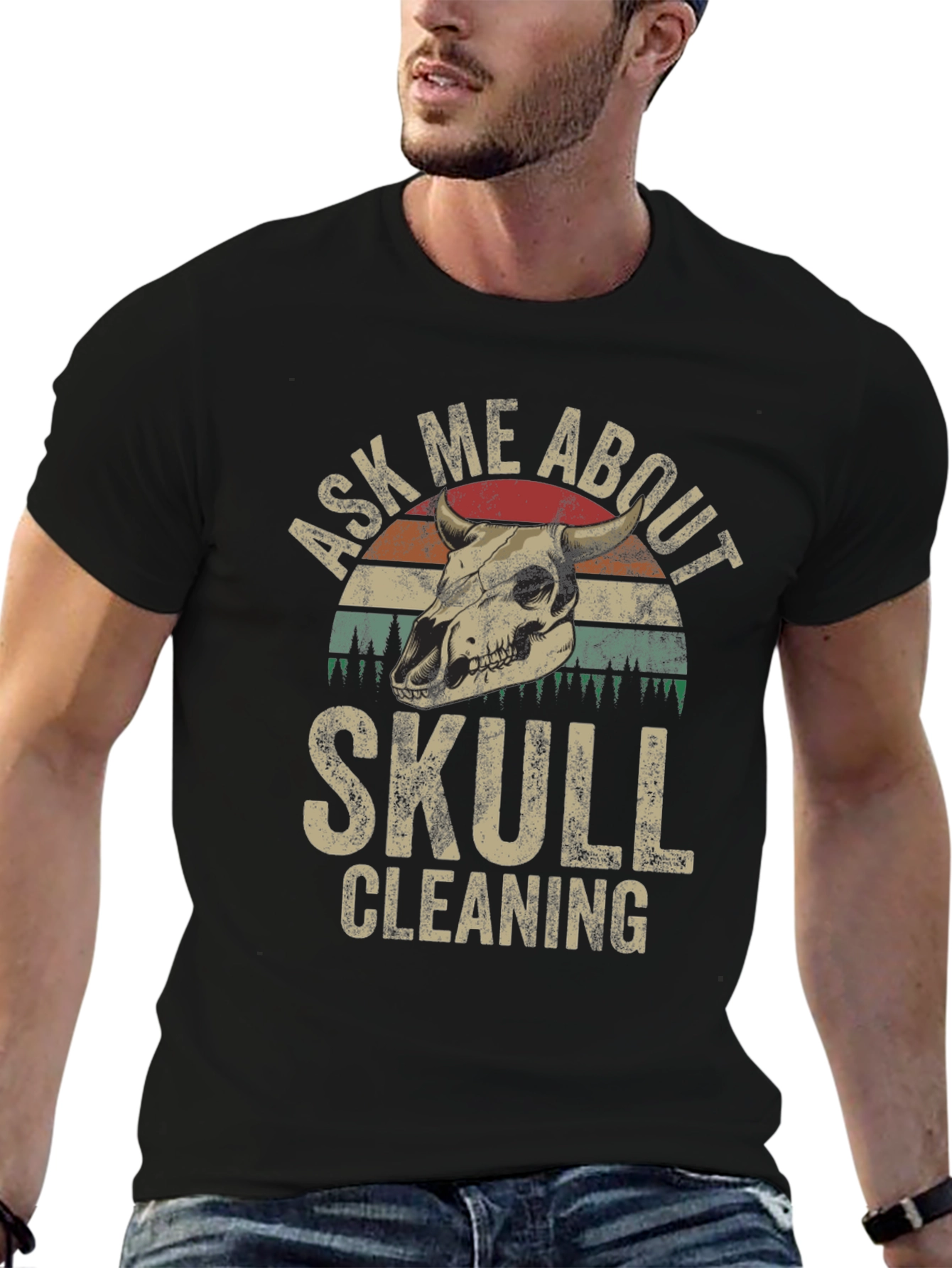 Skull Cleaning T-Shirt