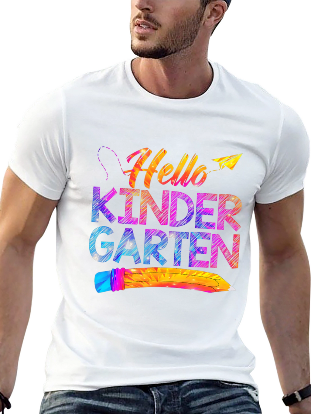 Hello Kindergarten T-Shirt - Back to School