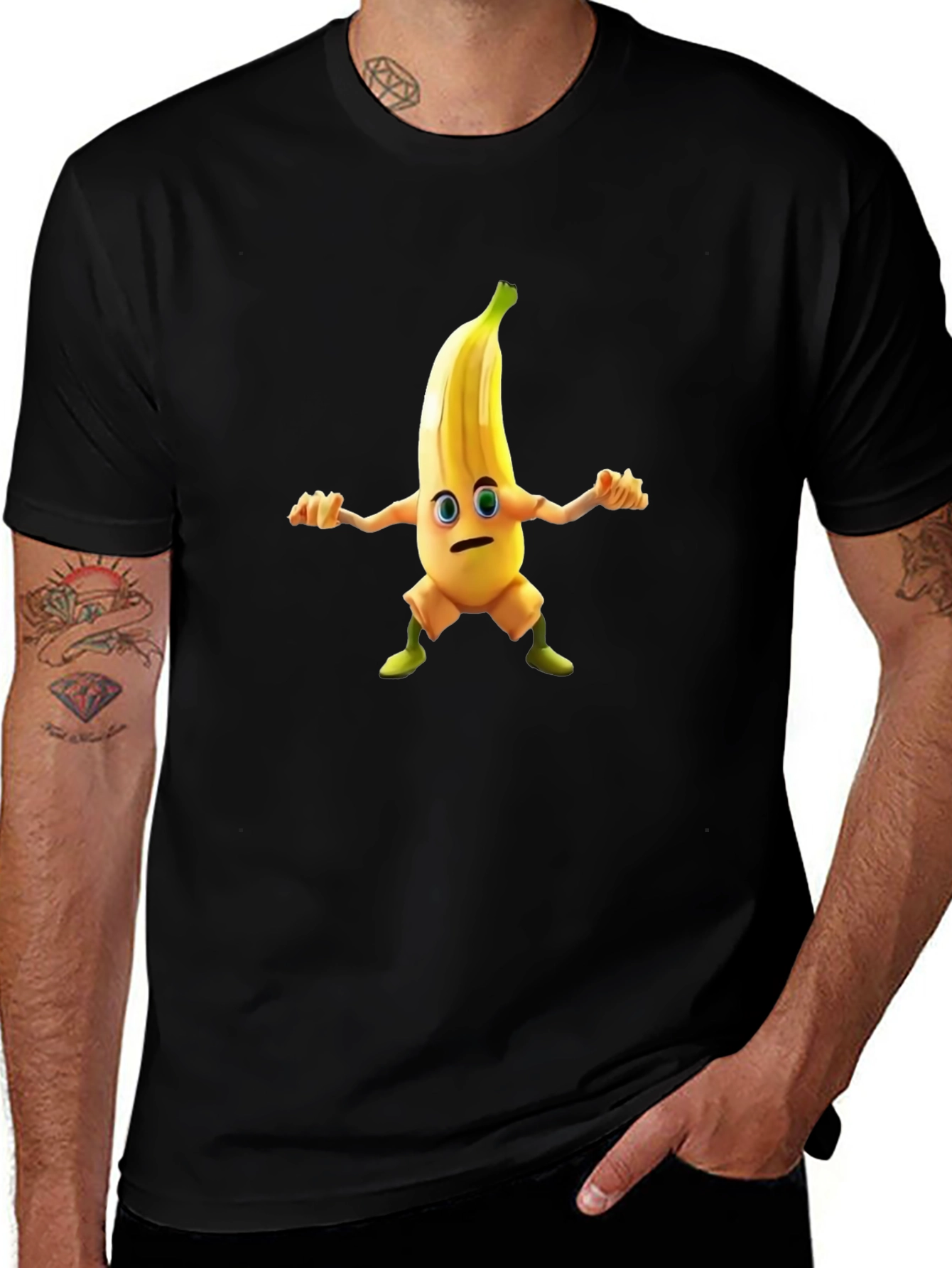 Funny Banana Man Graphic Tee
