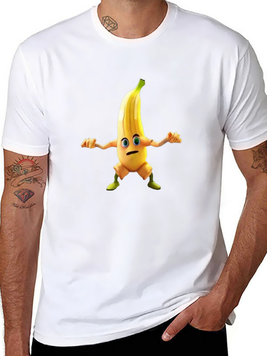 Funny Banana Man Graphic Tee