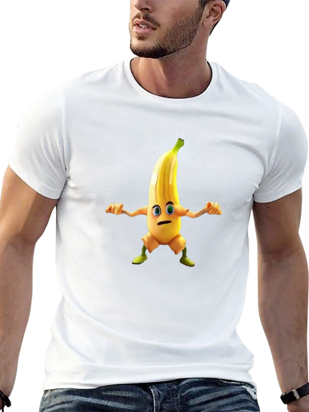 Funny Banana Man Graphic Tee