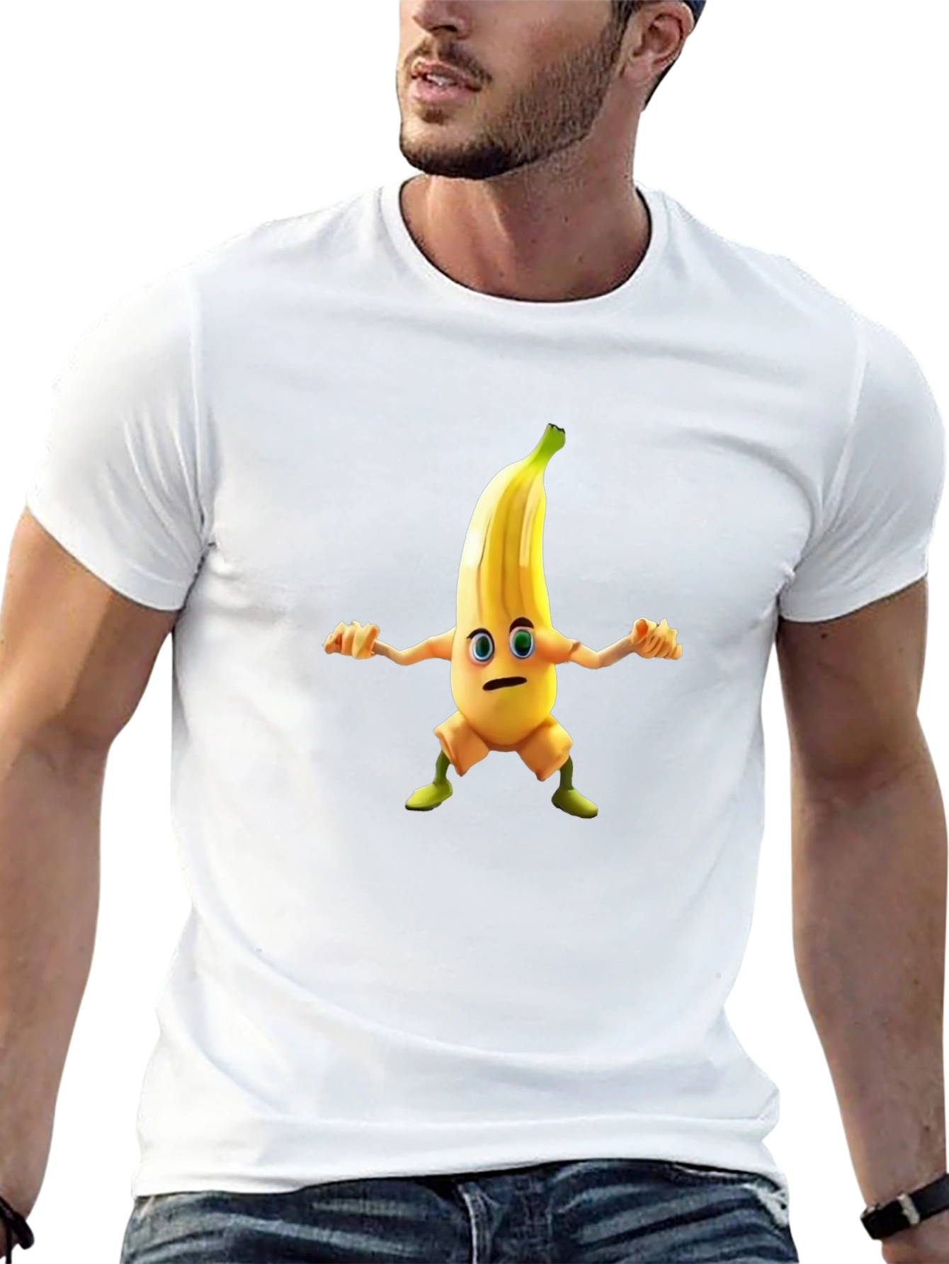 Funny Banana Man Graphic Tee