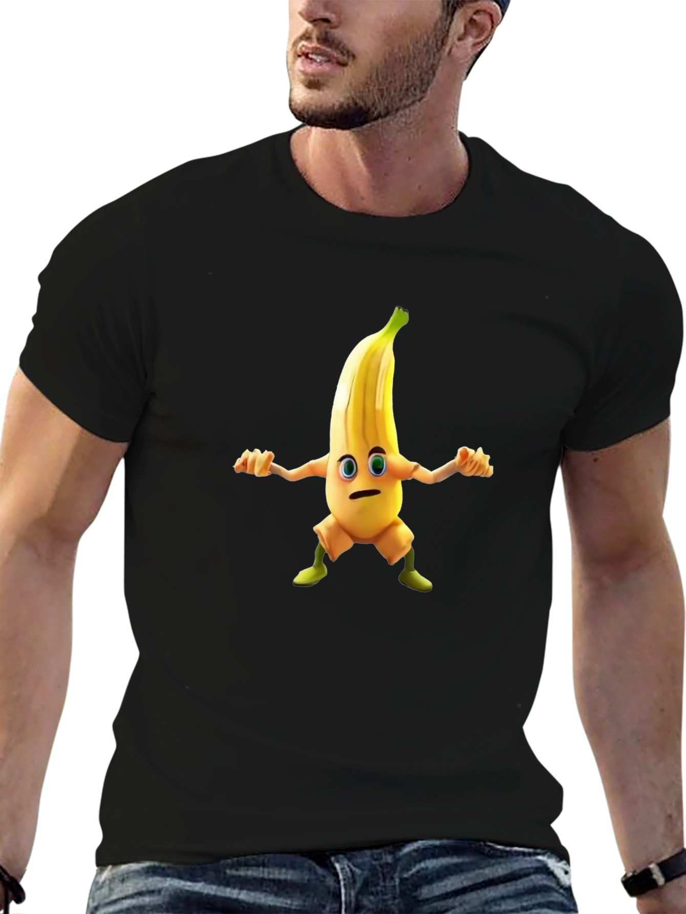 Funny Banana Man Graphic Tee