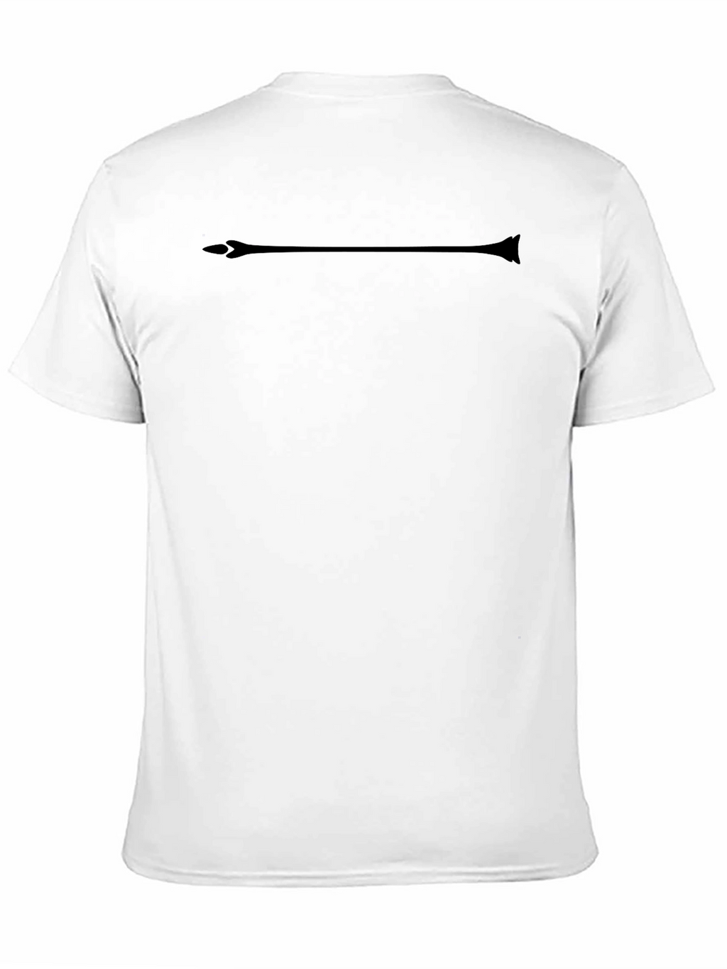 Mens Black Arrow Graphic T-Shirt