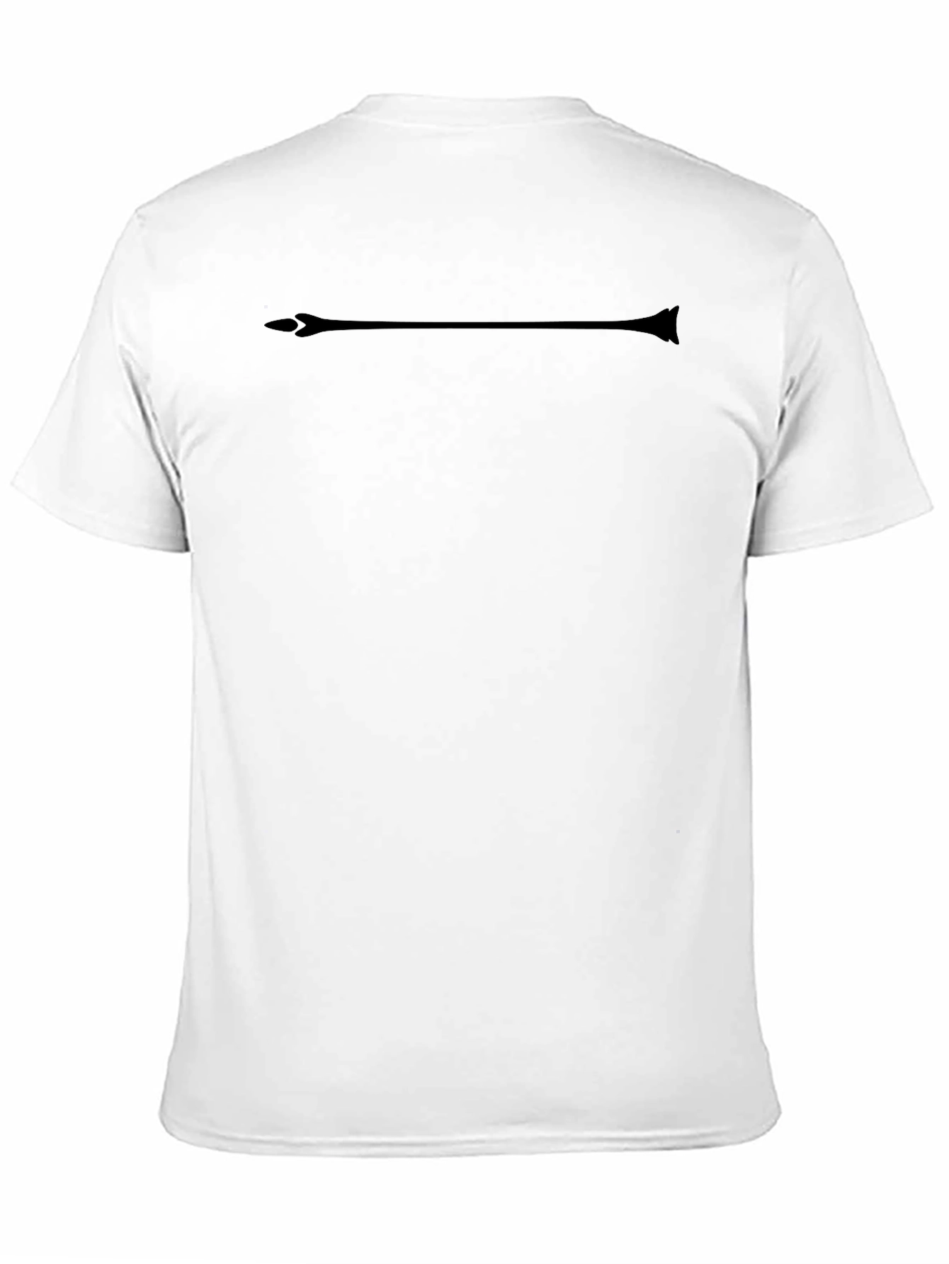 Mens Black Arrow Graphic T-Shirt