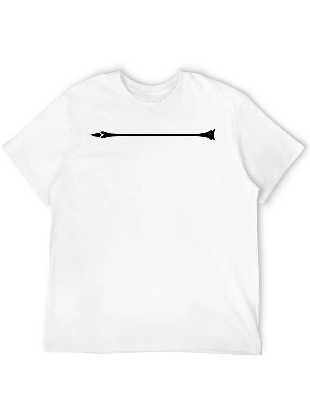 Mens Black Arrow Graphic T-Shirt