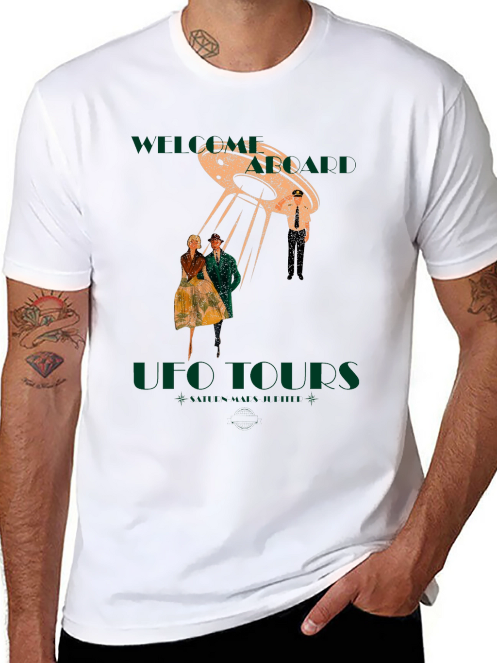 Retro UFO Tour T-Shirt