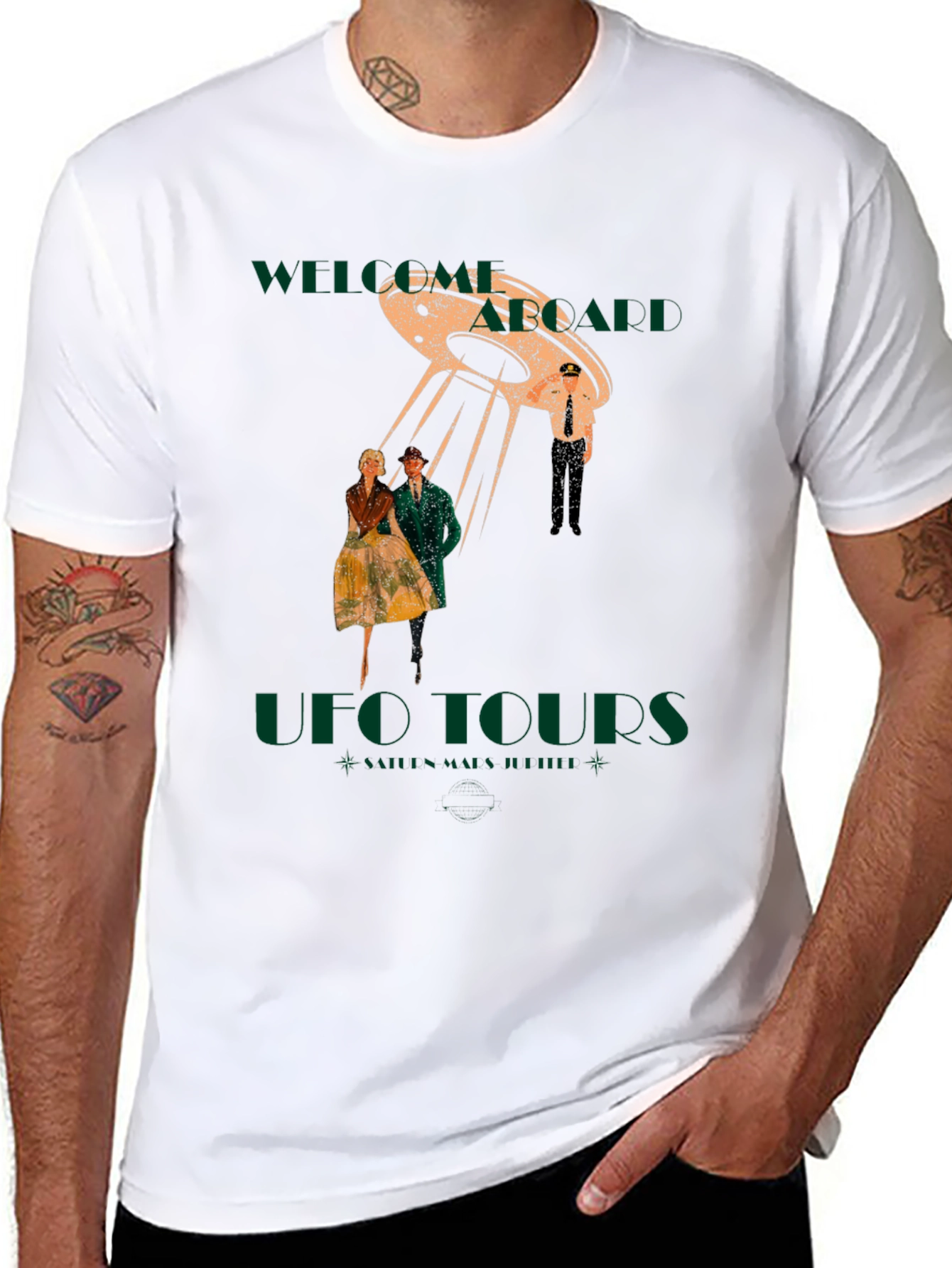 Retro UFO Tour T-Shirt
