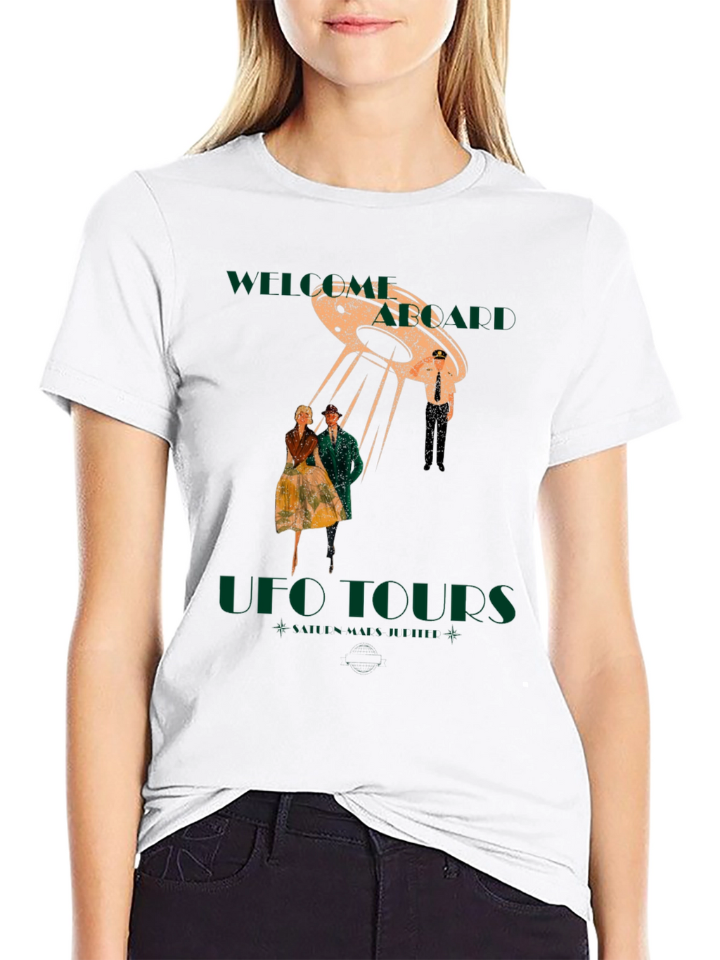 Retro UFO Tour T-Shirt