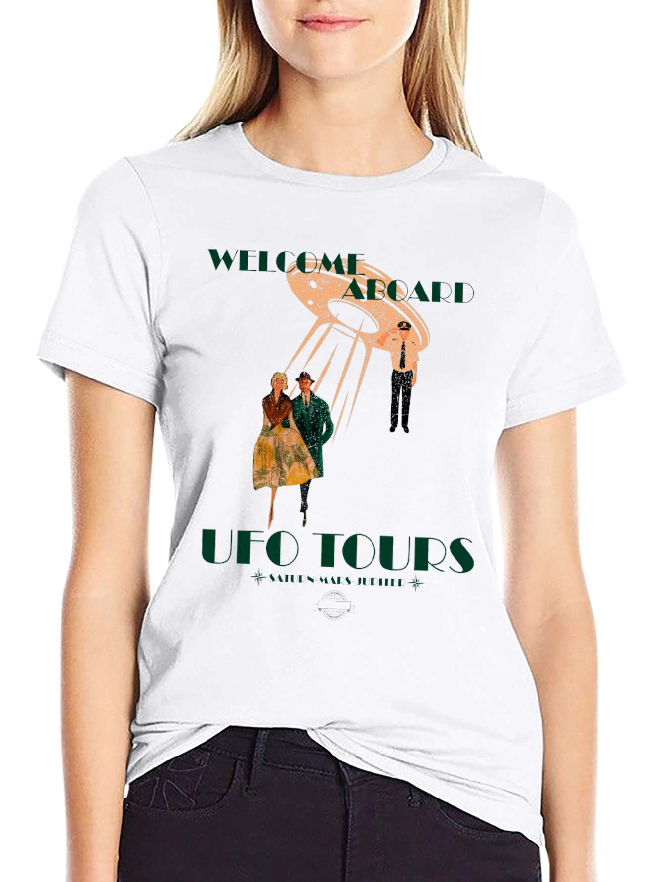 Retro UFO Tour T-Shirt