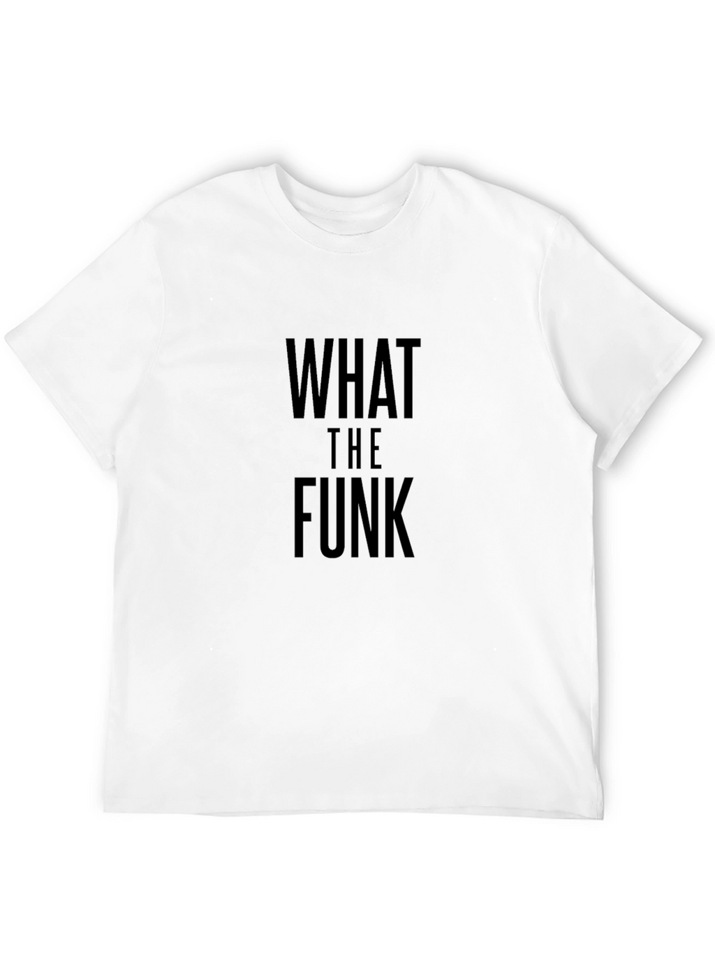 What The Funk Black Crew Neck T-Shirt