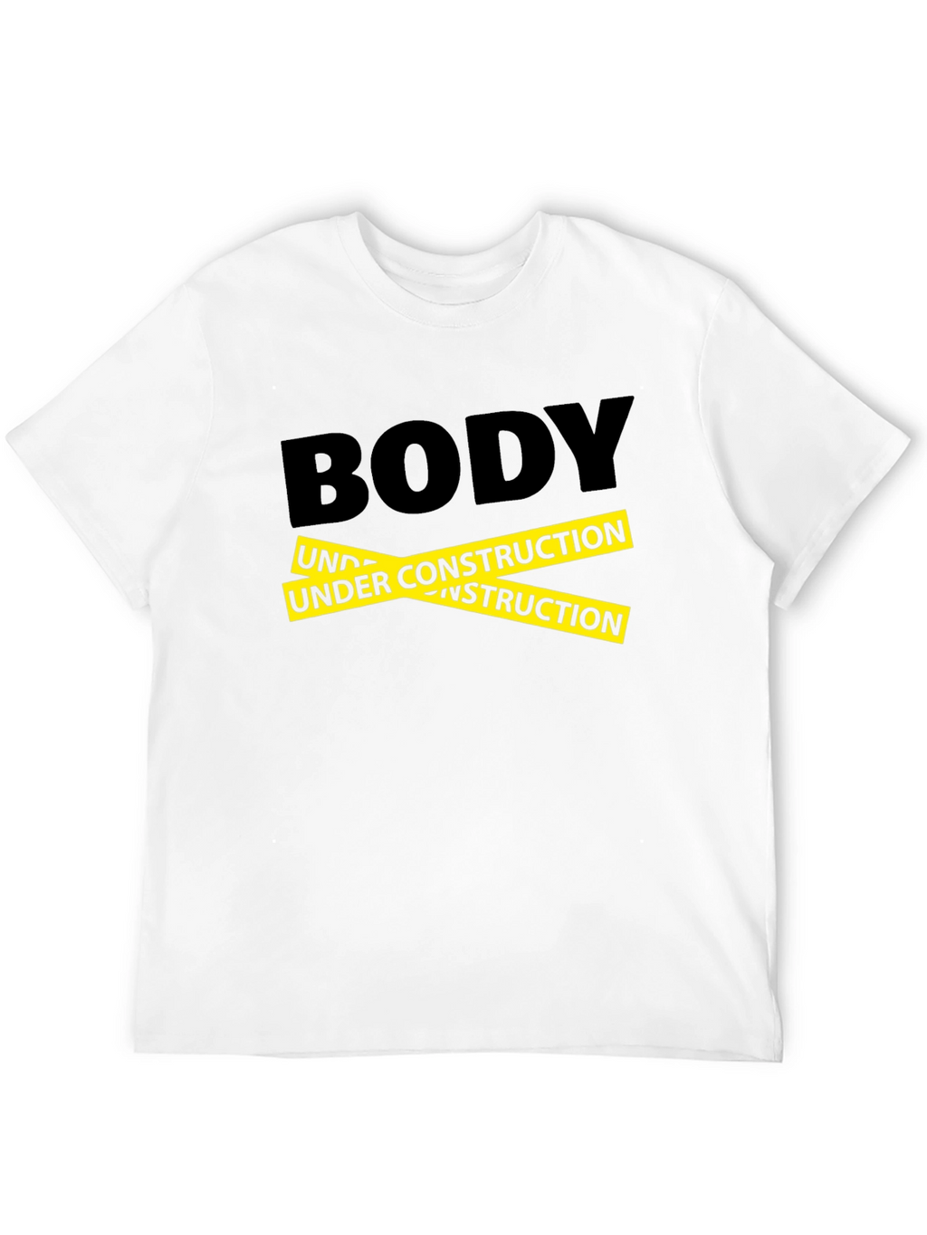 Body Under Construction Graphic T-Shirt