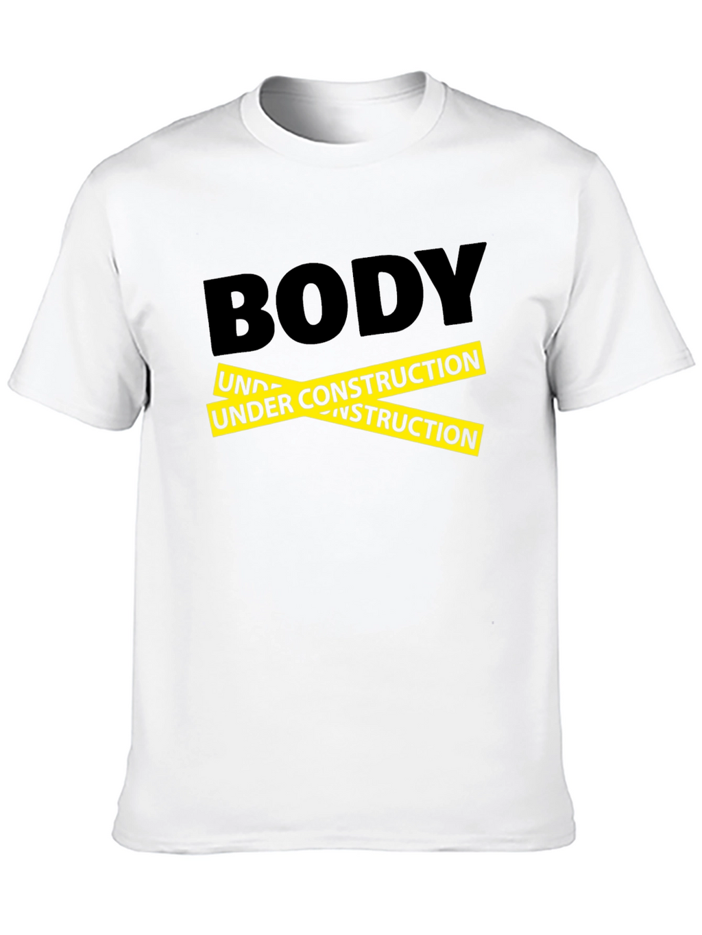 Body Under Construction Graphic T-Shirt