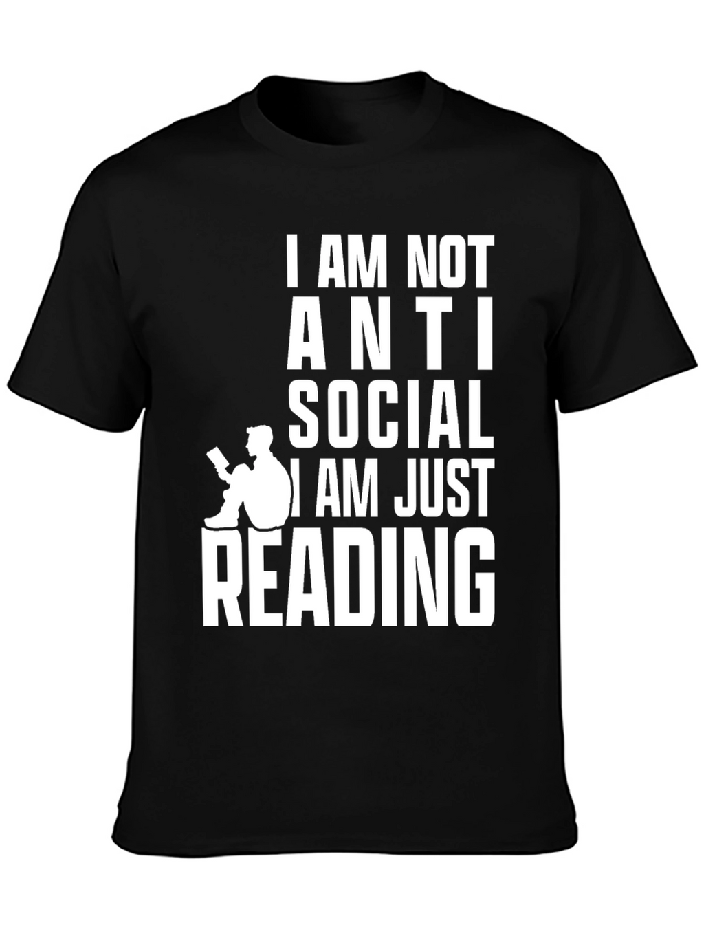 Anti-Social Reading Graphic Tee