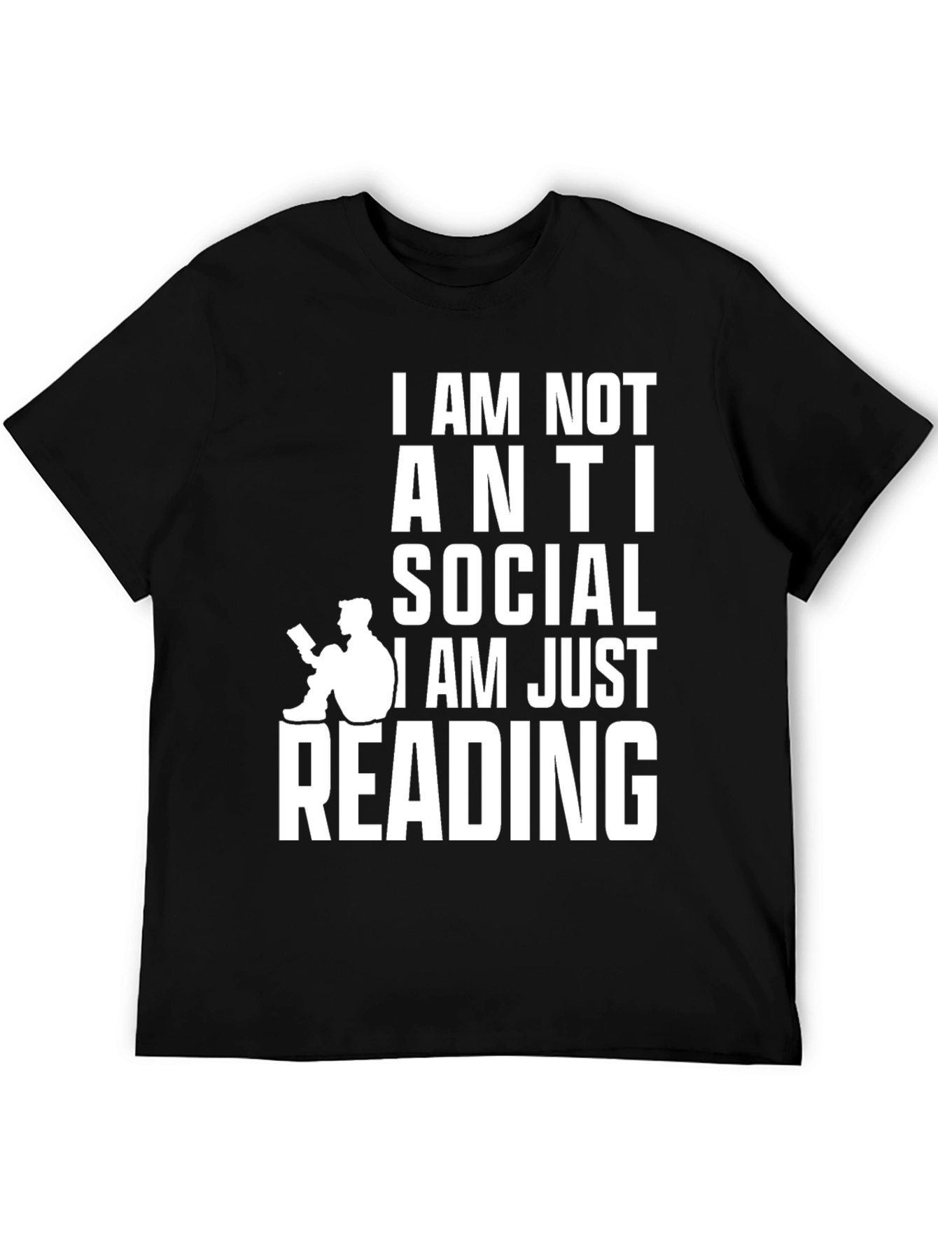 Anti-Social Reading Graphic Tee