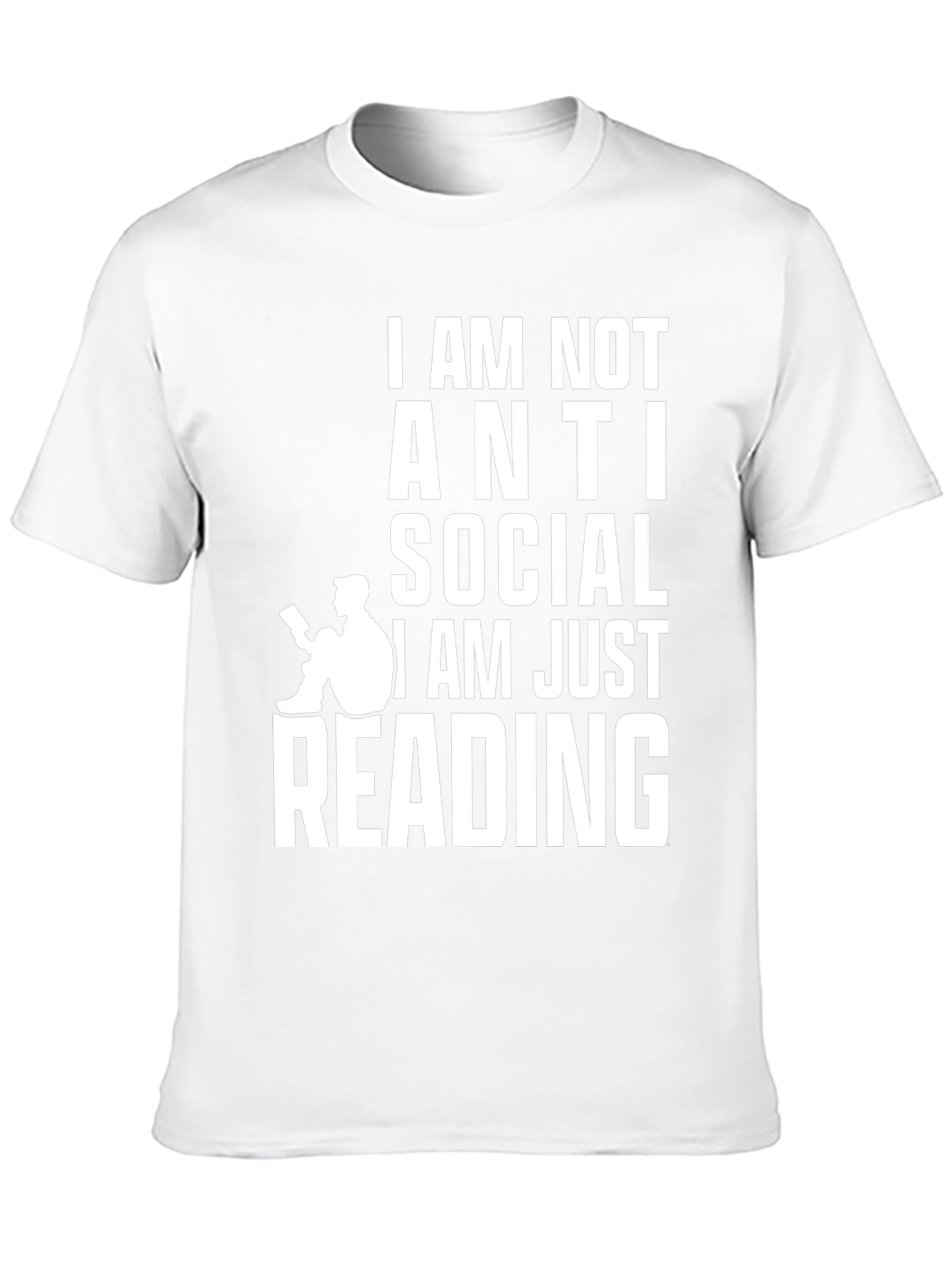 Anti-Social Reading Graphic Tee