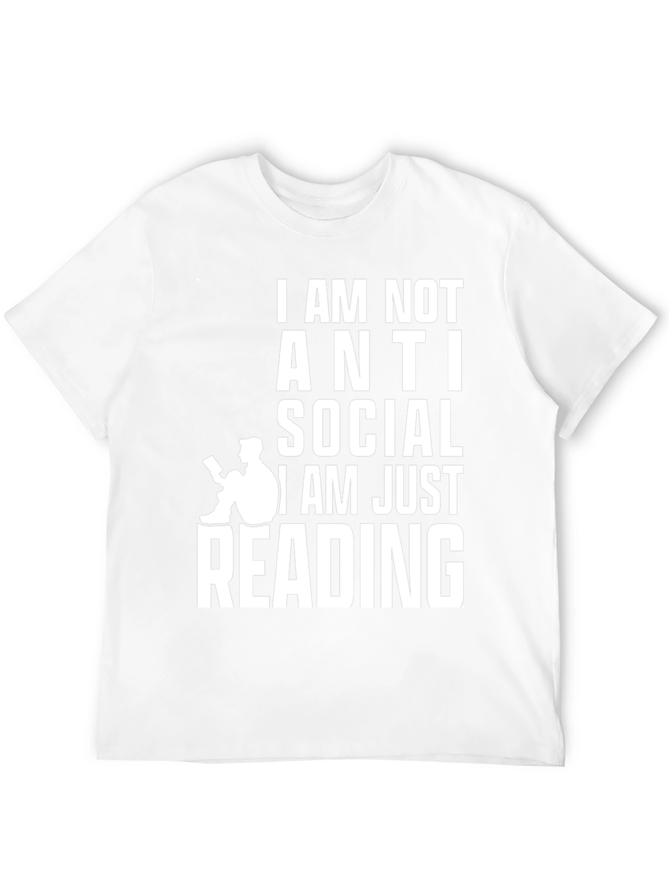 Anti-Social Reading Graphic Tee