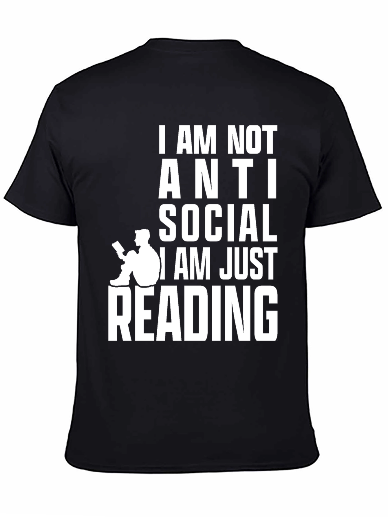 Anti-Social Reading Graphic Tee