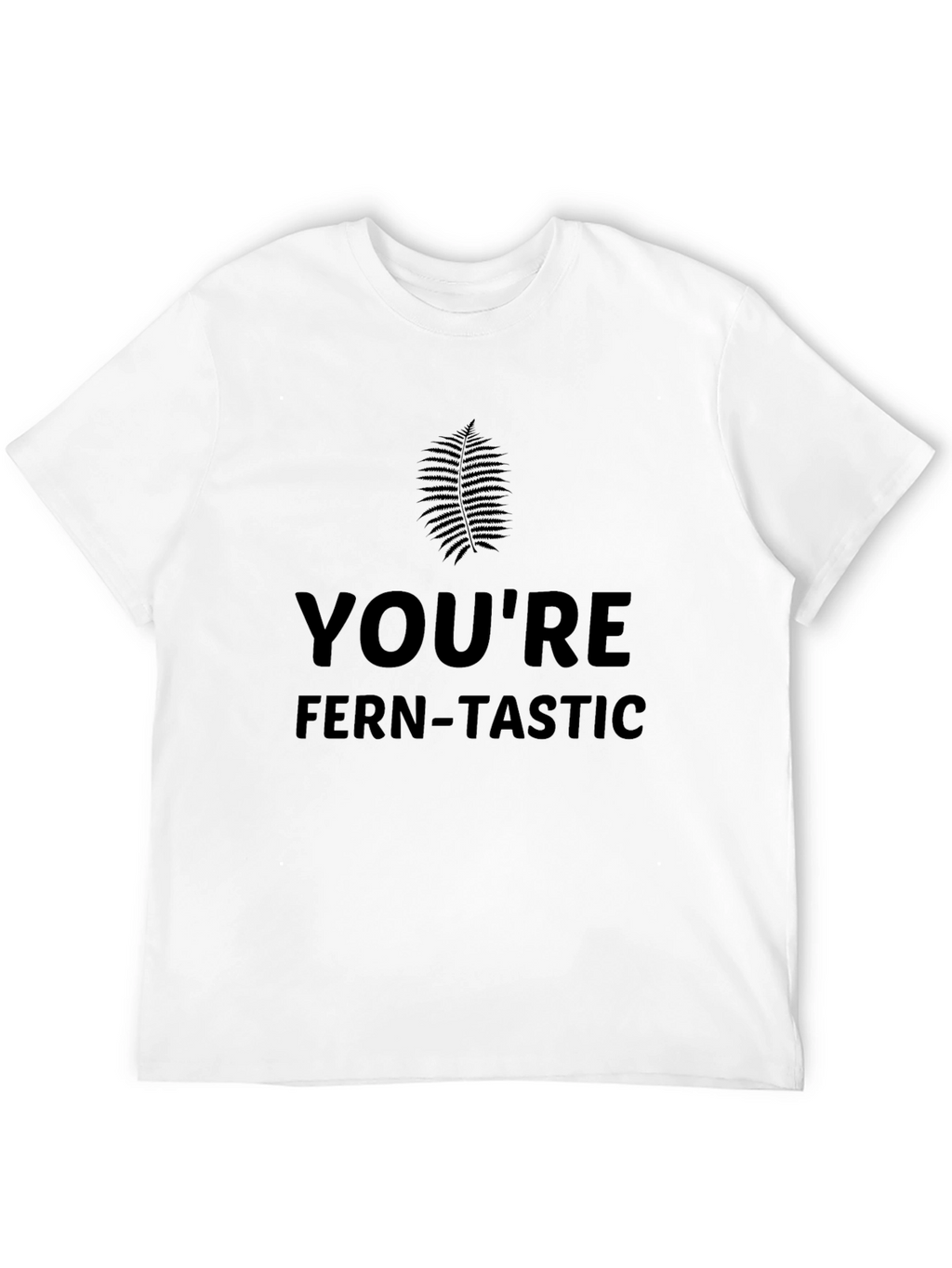 Youre Fern-tastic Black Graphic Tee