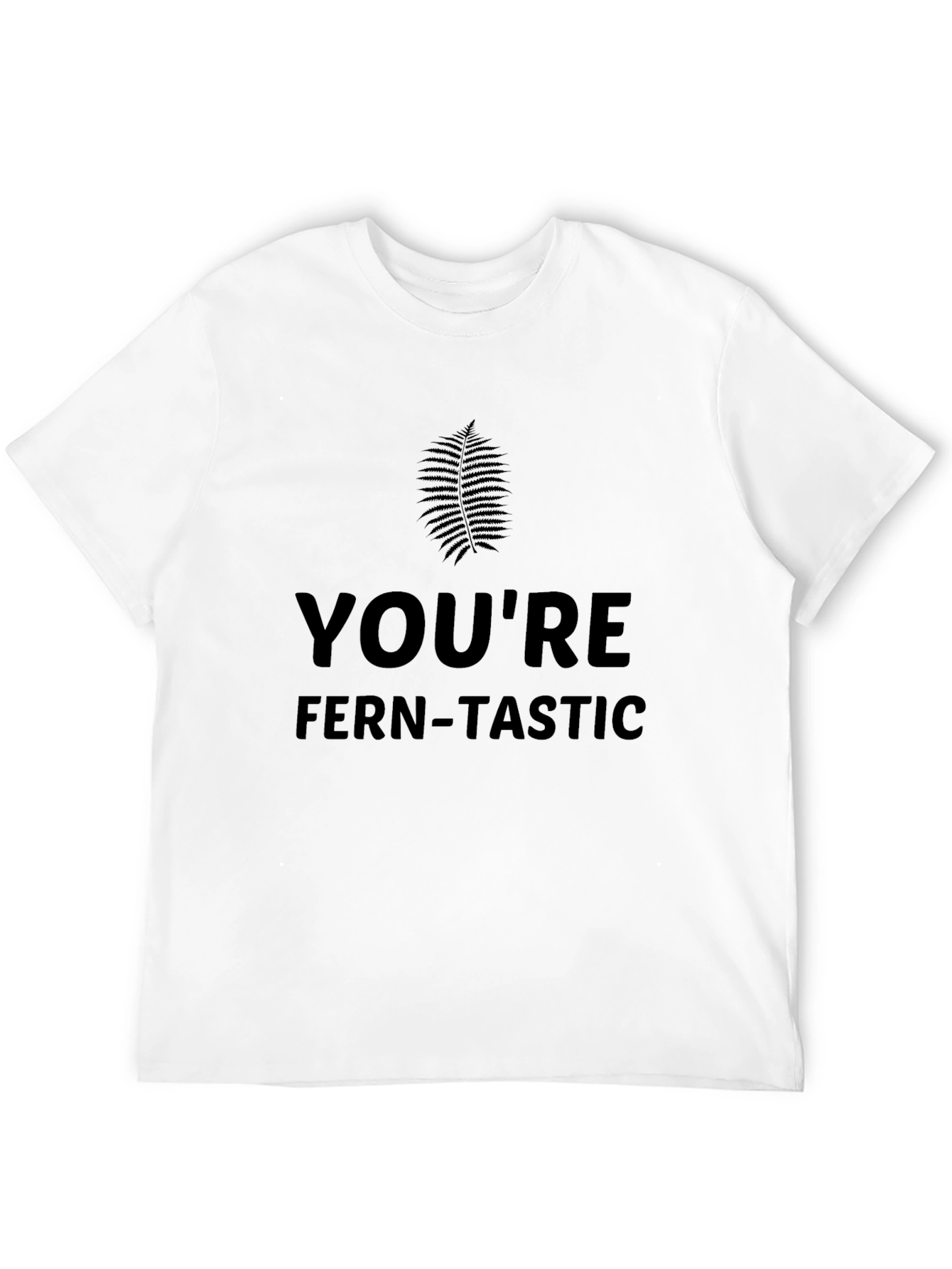 Youre Fern-tastic Black Graphic Tee