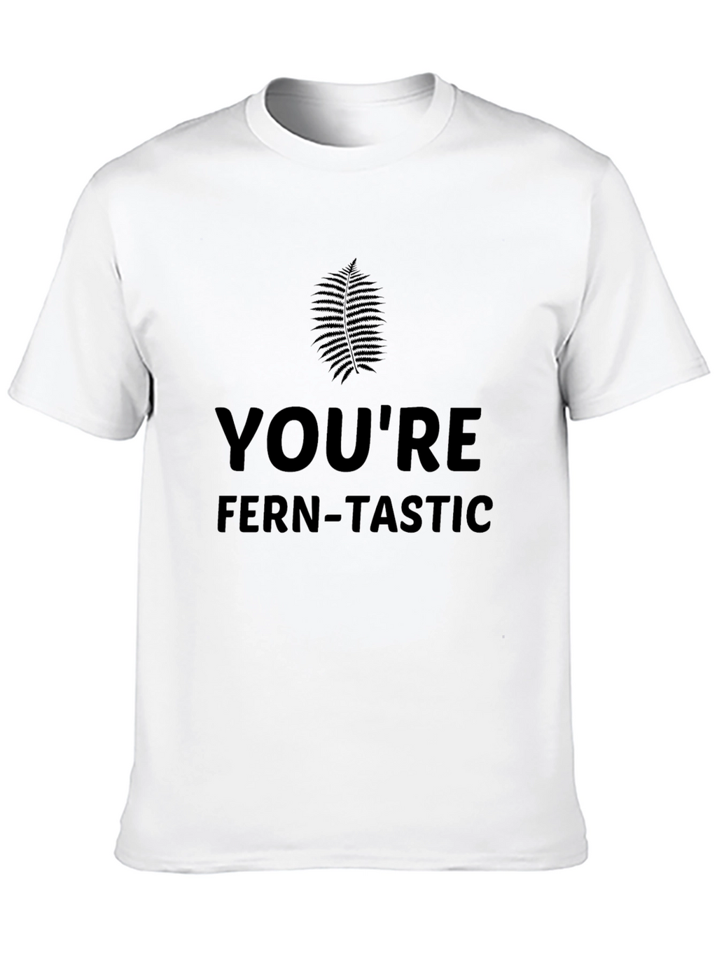 Youre Fern-tastic Black Graphic Tee