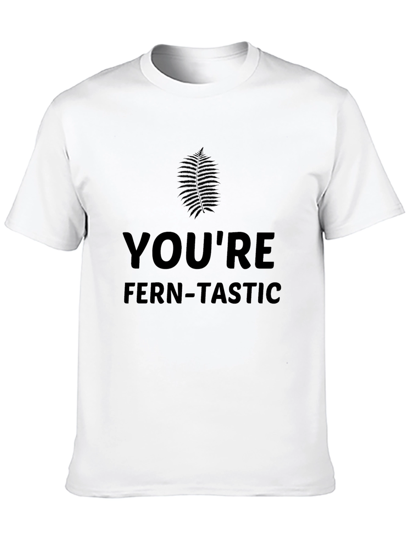 Youre Fern-tastic Black Graphic Tee