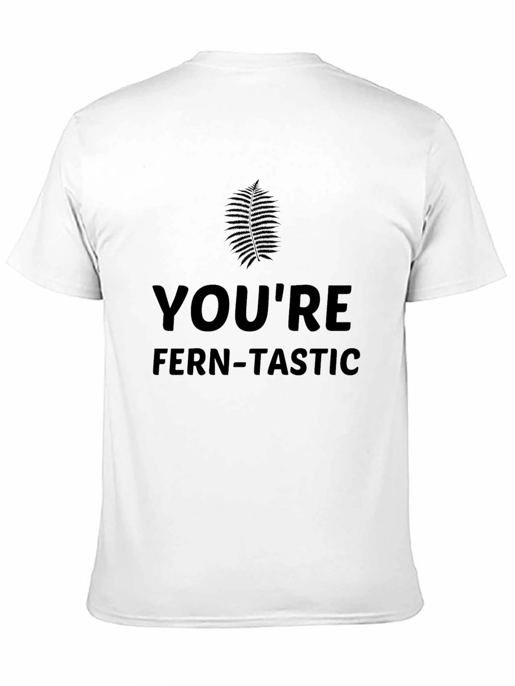 Youre Fern-tastic Black Graphic Tee