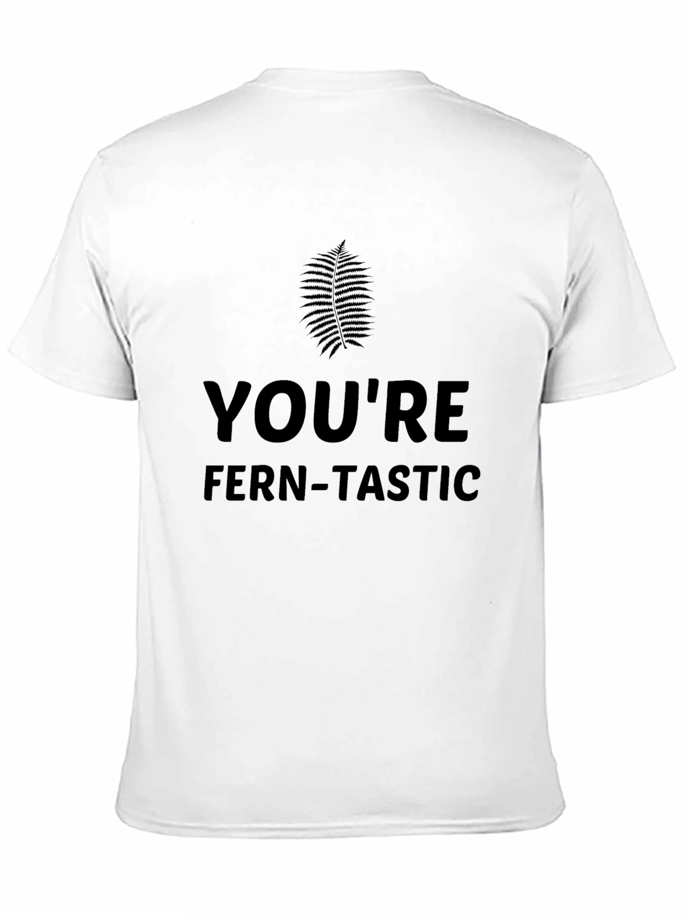 Youre Fern-tastic Black Graphic Tee