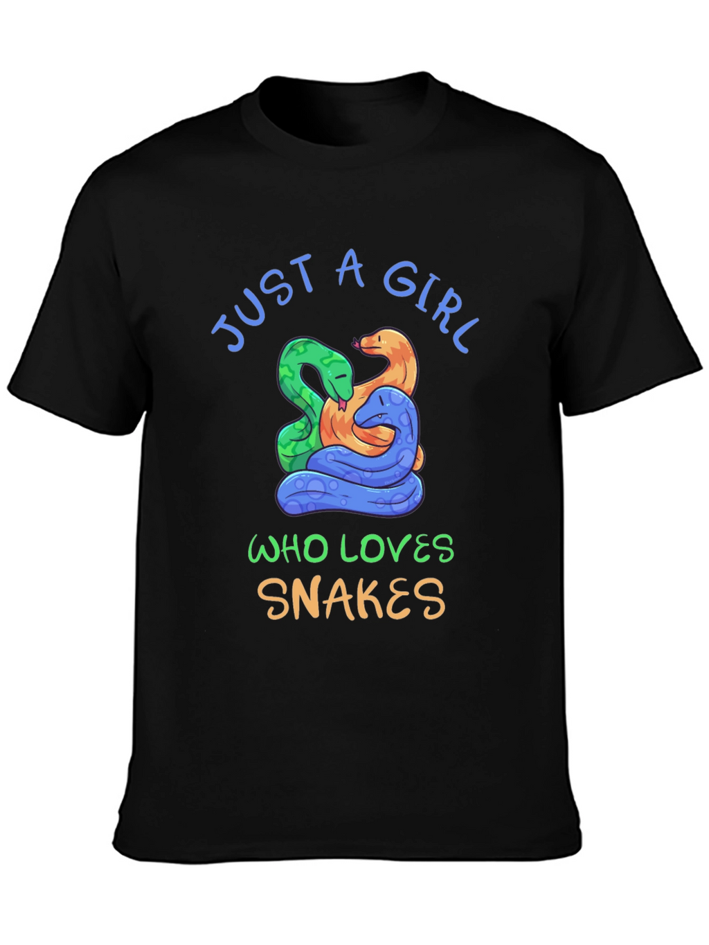Just A Girl Who Loves Snakes T-Shirt