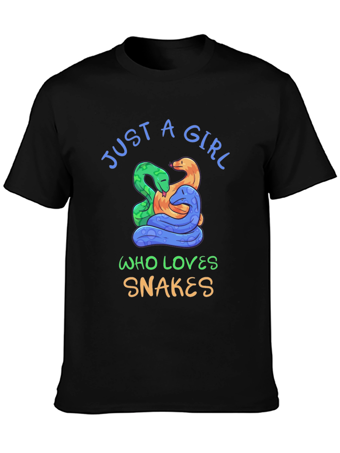 Just A Girl Who Loves Snakes T-Shirt