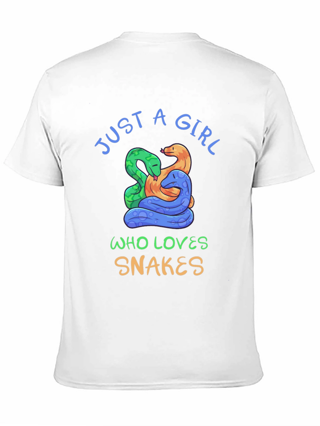 Just A Girl Who Loves Snakes T-Shirt
