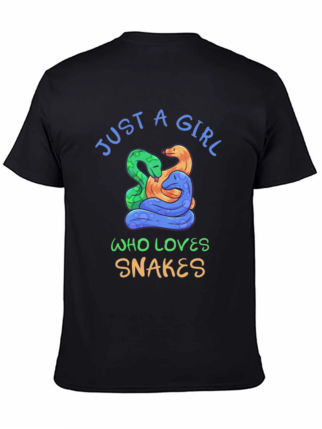 Just A Girl Who Loves Snakes T-Shirt