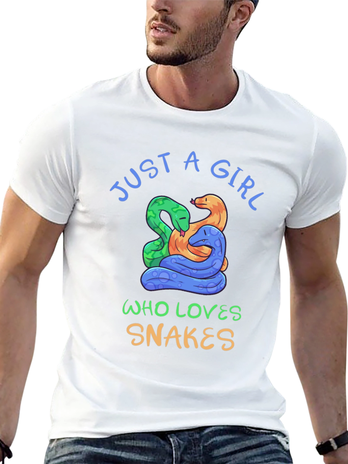 Just A Girl Who Loves Snakes T-Shirt