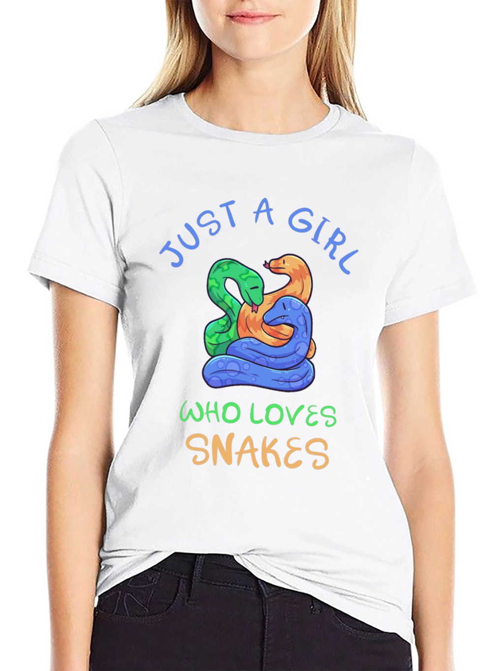 Just A Girl Who Loves Snakes T-Shirt
