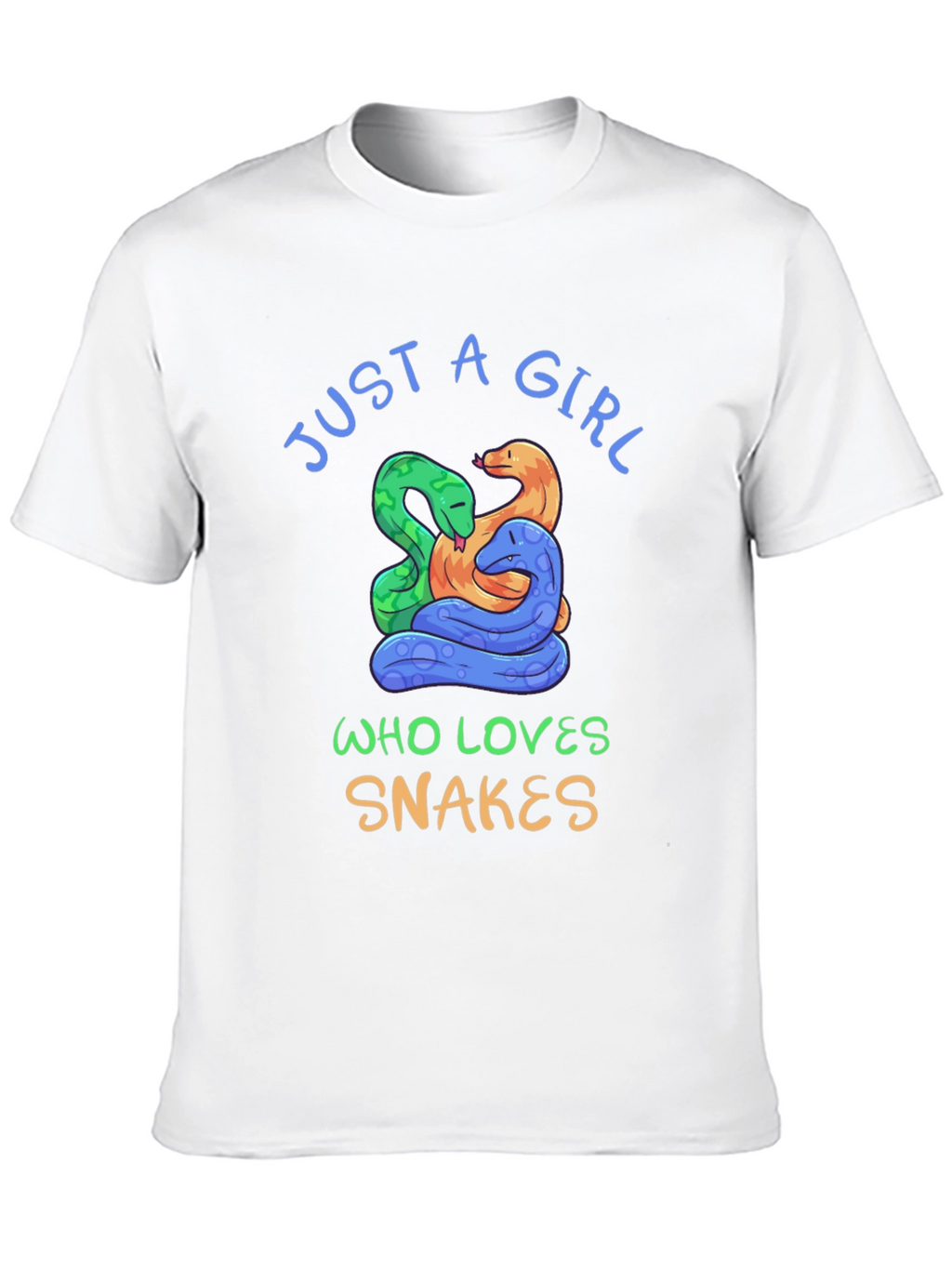 Just A Girl Who Loves Snakes T-Shirt