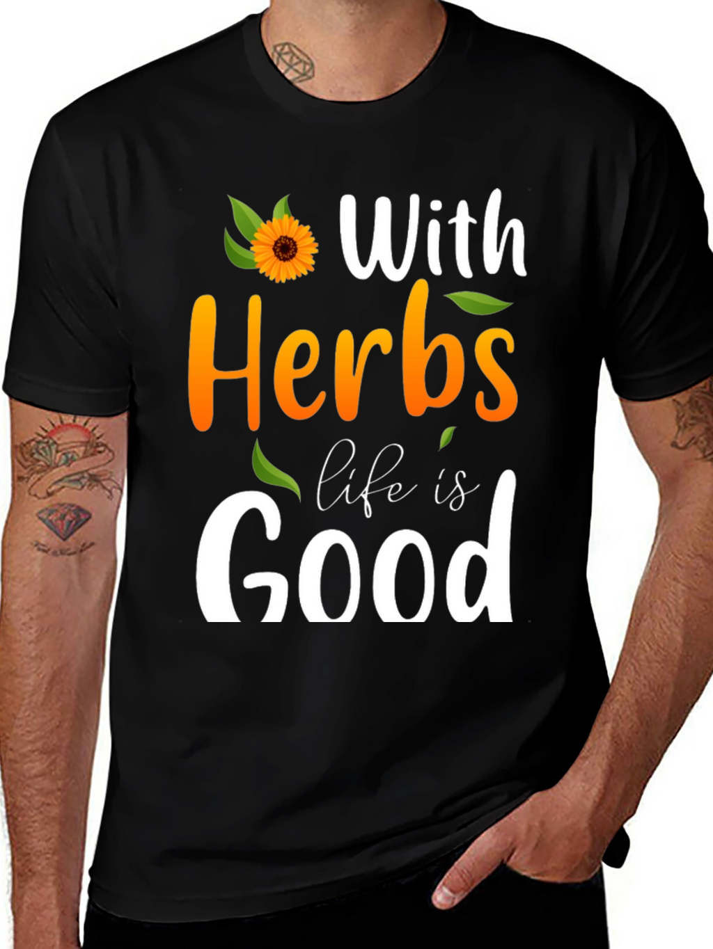 Herbal Life Good Tee - Soft Cotton Casual Shirt