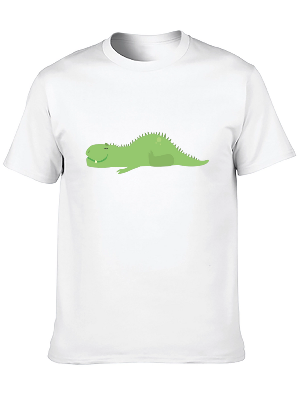 Dino Nap T-Shirt - Lazy Green Dinosaur Tee