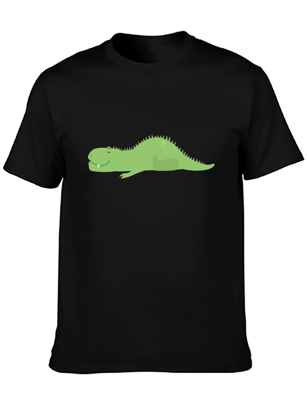 Dino Nap T-Shirt - Lazy Green Dinosaur Tee