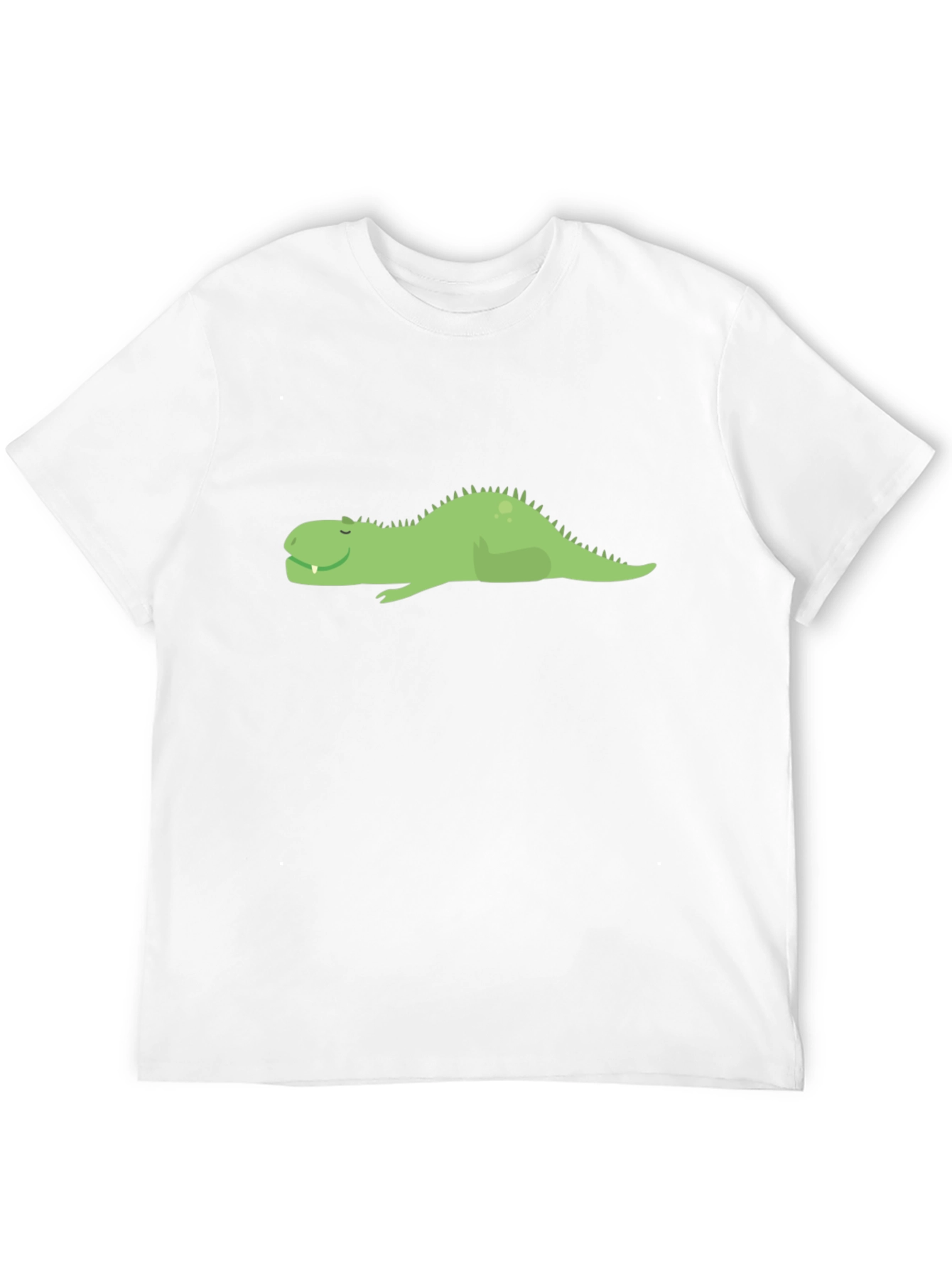 Dino Nap T-Shirt - Lazy Green Dinosaur Tee