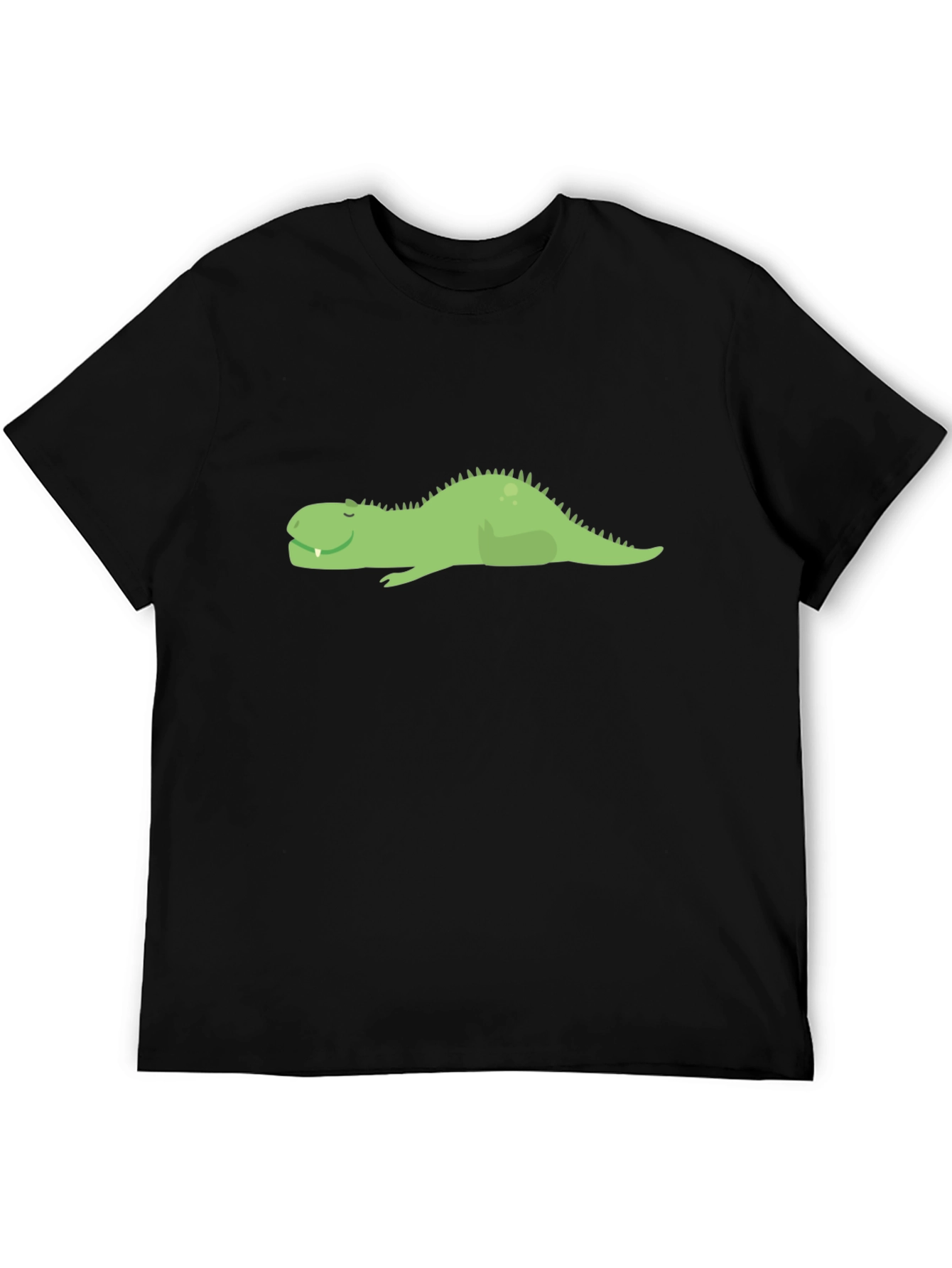 Dino Nap T-Shirt - Lazy Green Dinosaur Tee