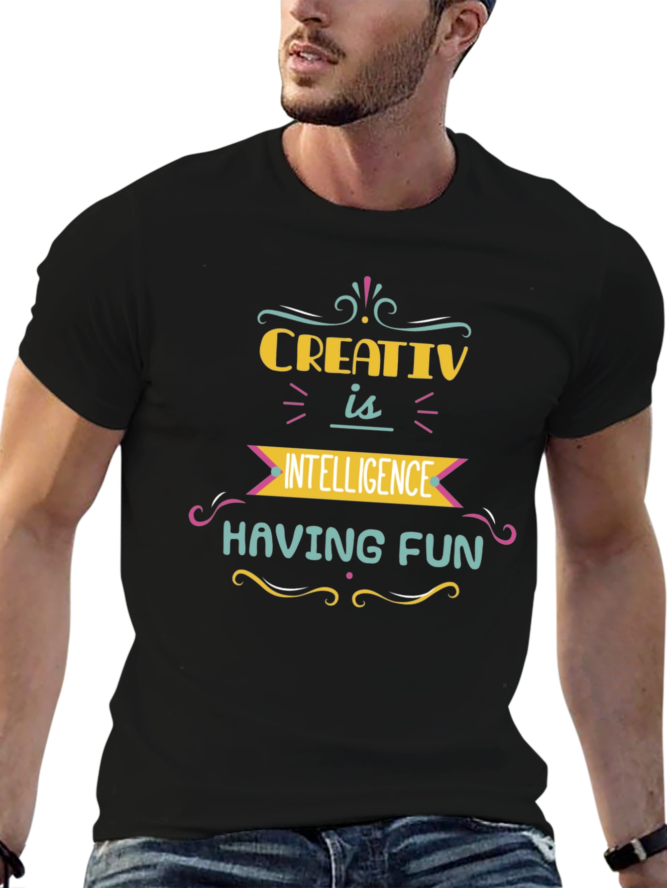 Creative Intelligence Fun Graphic Tee