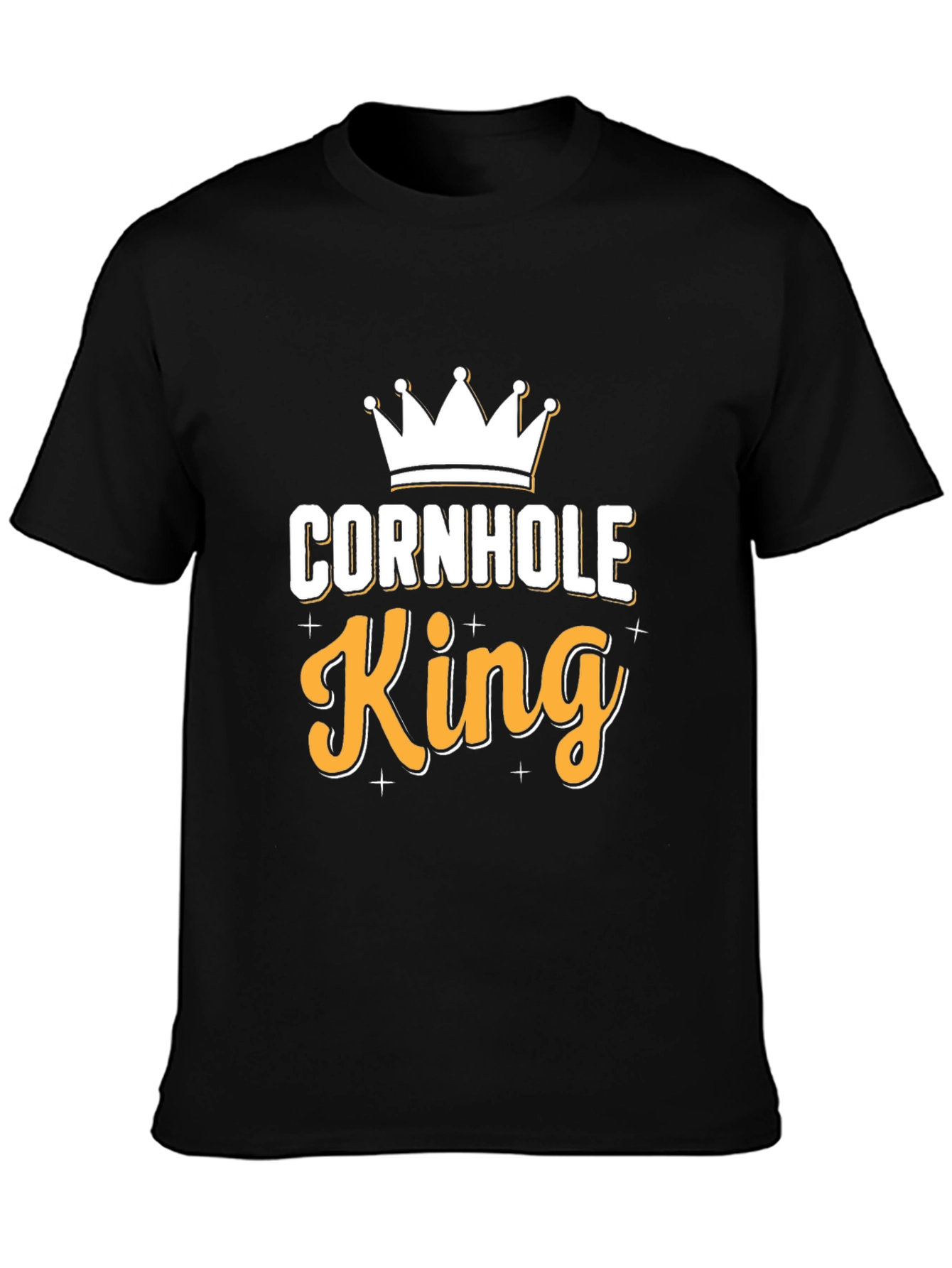 Cornhole King T-Shirt - Novelty Graphic Tee