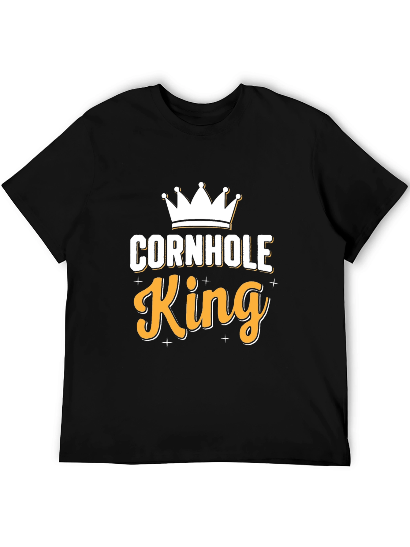 Cornhole King T-Shirt - Novelty Graphic Tee