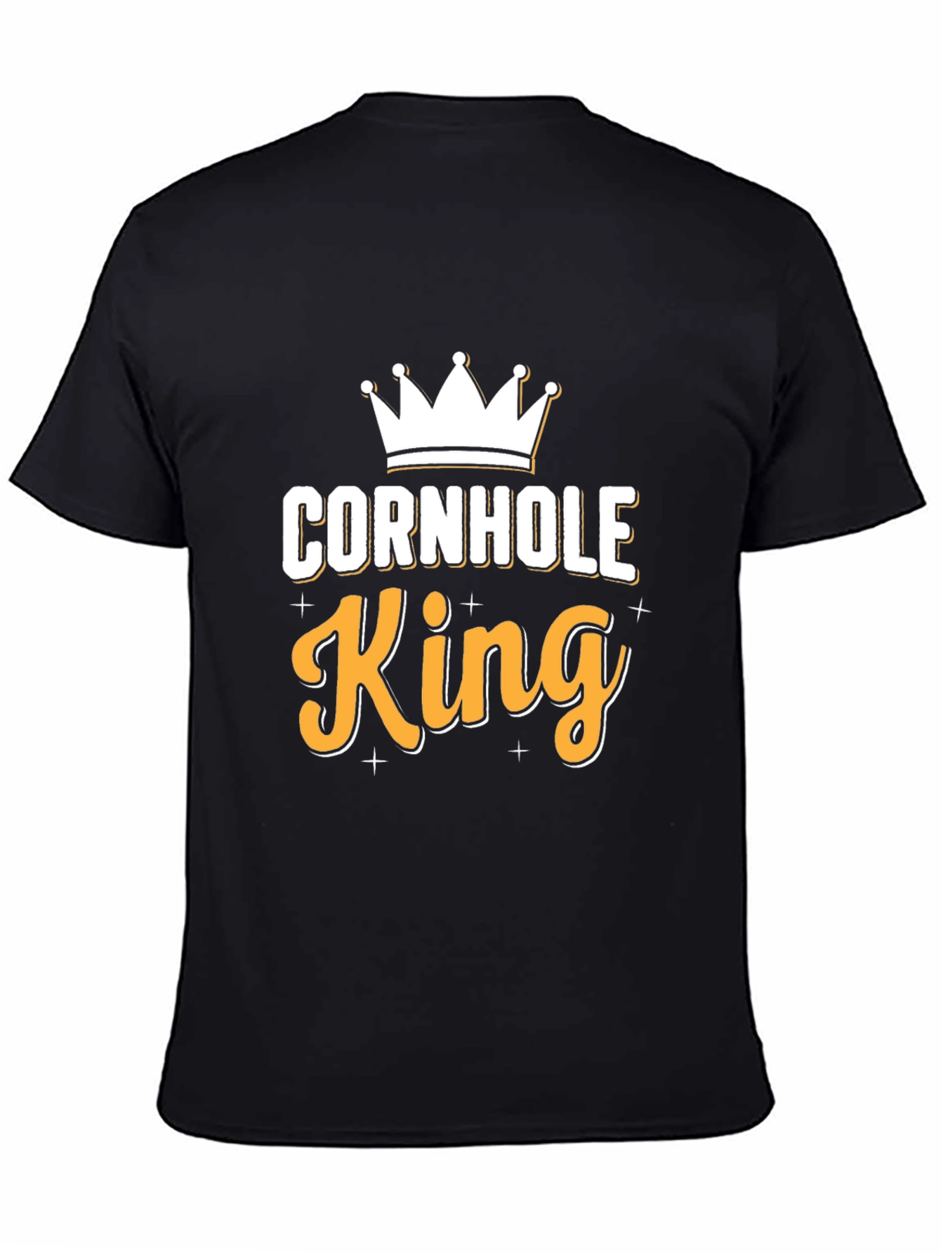 Cornhole King T-Shirt - Novelty Graphic Tee
